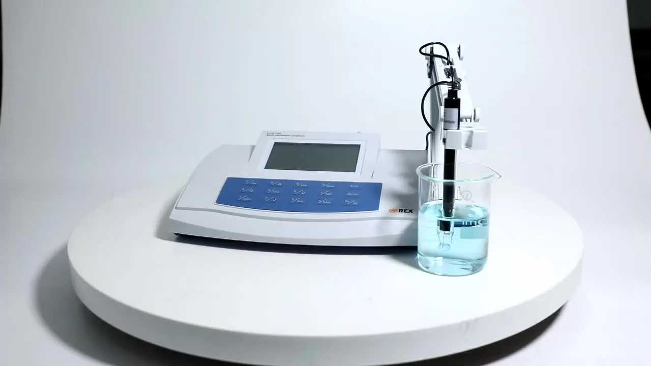 

measure pH, mV and temperature -2.00-20.00 ph benchtop meter
