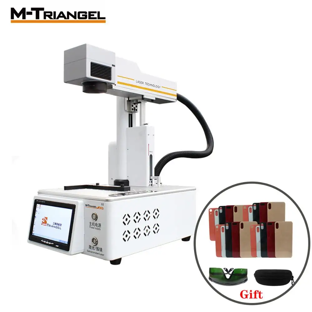 

M-Triangel Fiber Laser Cutting Machine for iPhone XS XSMAX X 8P 8 Back Glass Remover LCD Frame Repair Laser Separating Machine