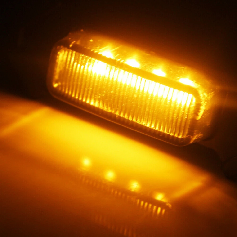 4 светодиодный т. Автомобильные светодиодные лампы 12 В для решетки радиатора 2016