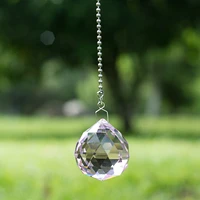 crystal lighting ball bead chain pendant pendant lighting fixture diy bead curtain wedding crystal jewelry home decoration