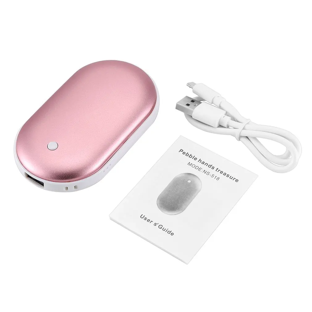 

Multi-Function Charging Treasure Cobblestone Usb Hand Warmer Mini Portable Charging Treasure Charging Hand Warmer Two In One