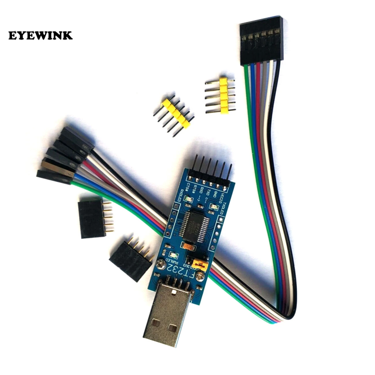 Подробная информация о наборе последовательного модуля FT232 USB UART Board (тип A) FT232R