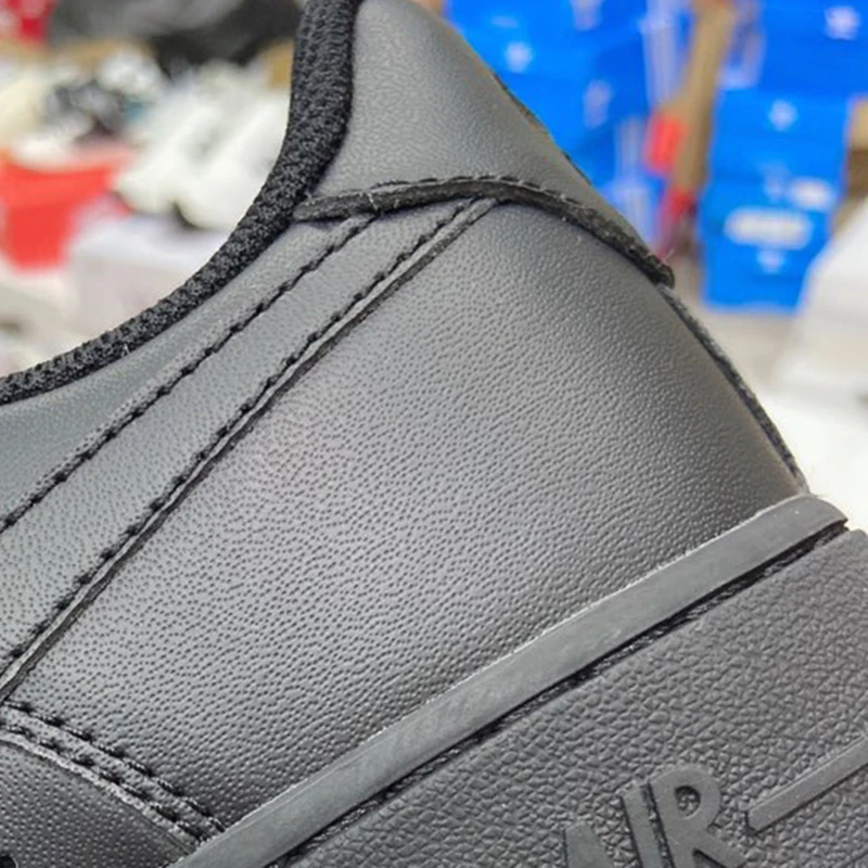 

Real Leather Black Sneaker Men Women Classic Platform Skateboarding Shoe Brand Designer Shoes Man Woman Size 36-45 Zapatos Mujer