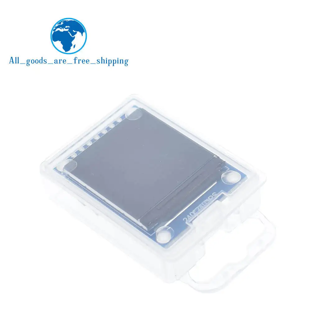 TZT TFT дисплей 0,96/1,3 дюймов ips 7P SPI HD 65K полноцветный ЖК-модуль ST7735 Привод IC 80*160(не OLED) для Arduino