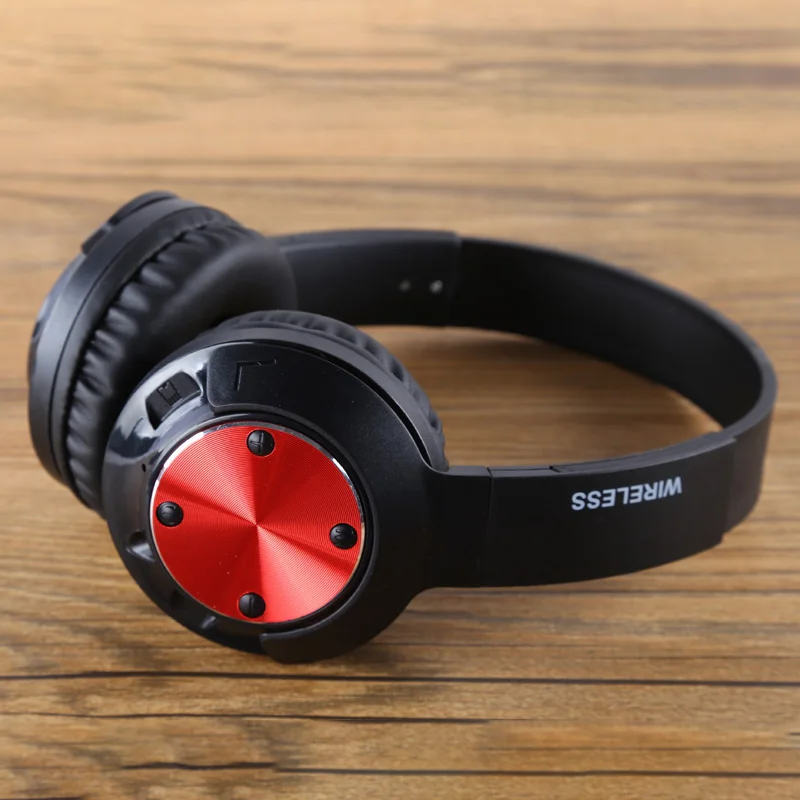 MS K15 Новые портативные беспроводные наушники металлическая складная Bluetooth
