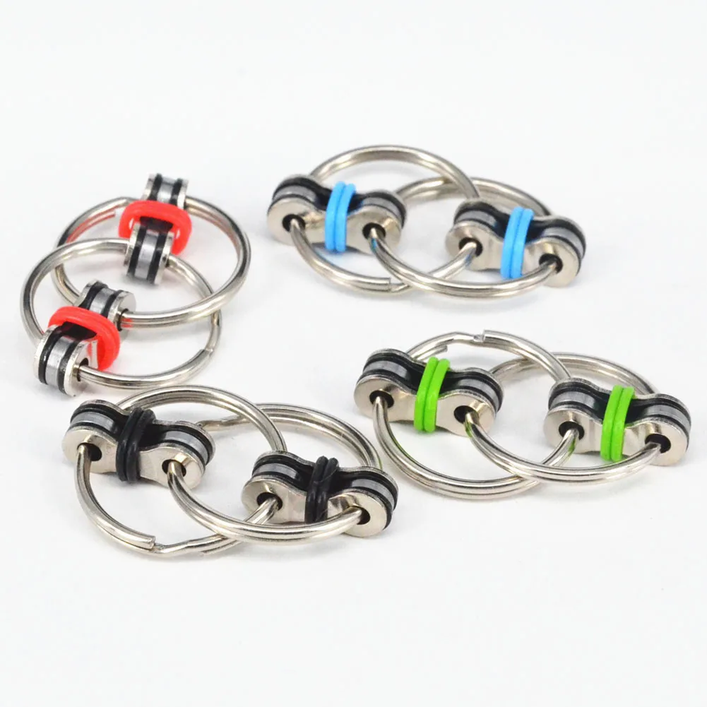 Key Ring Hand Spinner EDC Fidget Toy For Autism Reduce Stress 5.5*2.8cm | Игрушки и хобби