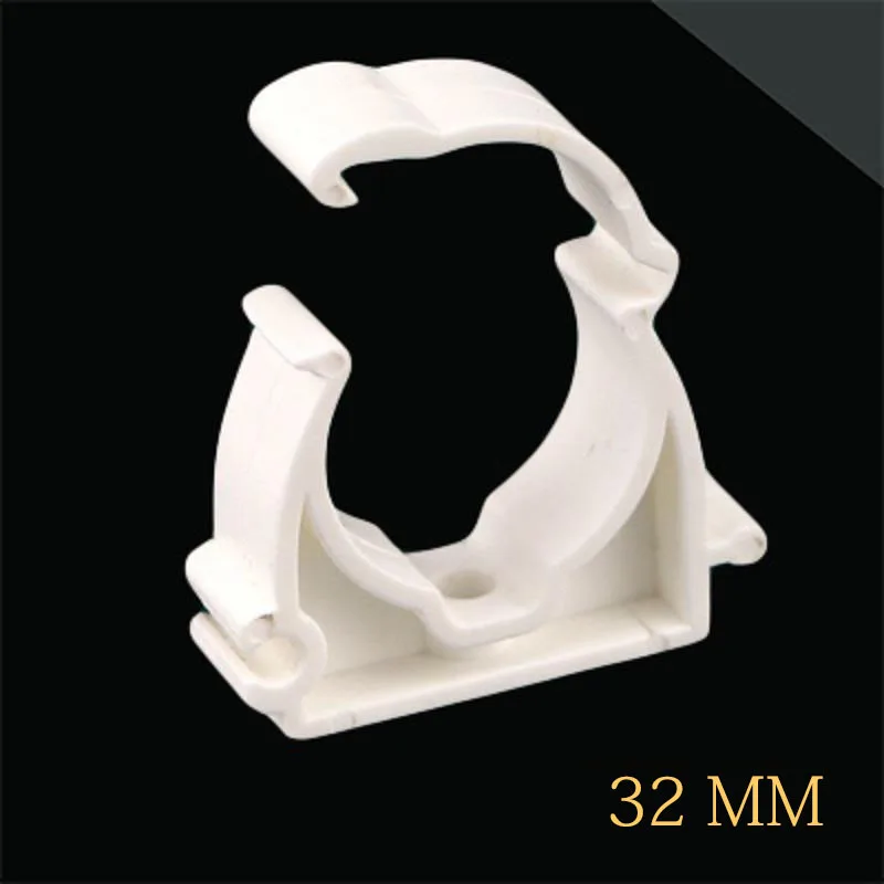 10 шт. пластиковый зажим PPR для водопроводных труб фитинги с крышкой диаметром 16 мм