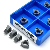 alloy tool wnmu040304 en double sided hexagonal fast feed milling inserts high quality replacement apmt1604 milling inserts