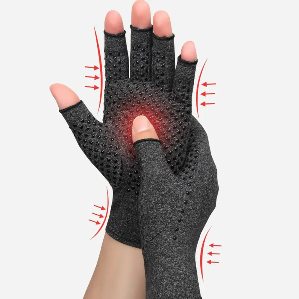 

Compression Arthritis Gloves Wrist Support Cotton Joint Pain Relief Hand Brace Women Men Therapy Wristband Compression Gloves