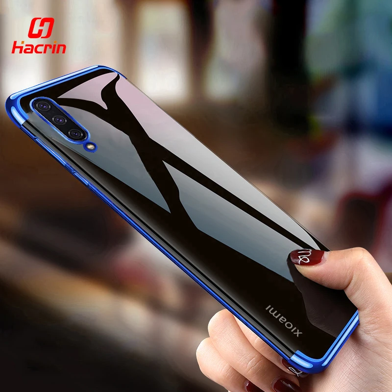 Hacrin чехол для Xiaomi mi 9 Lite чехол mi 9 SE Прозрачный Бампер TPU силиконовый чехол для Xiaomi mi 9 mi 9 чехол