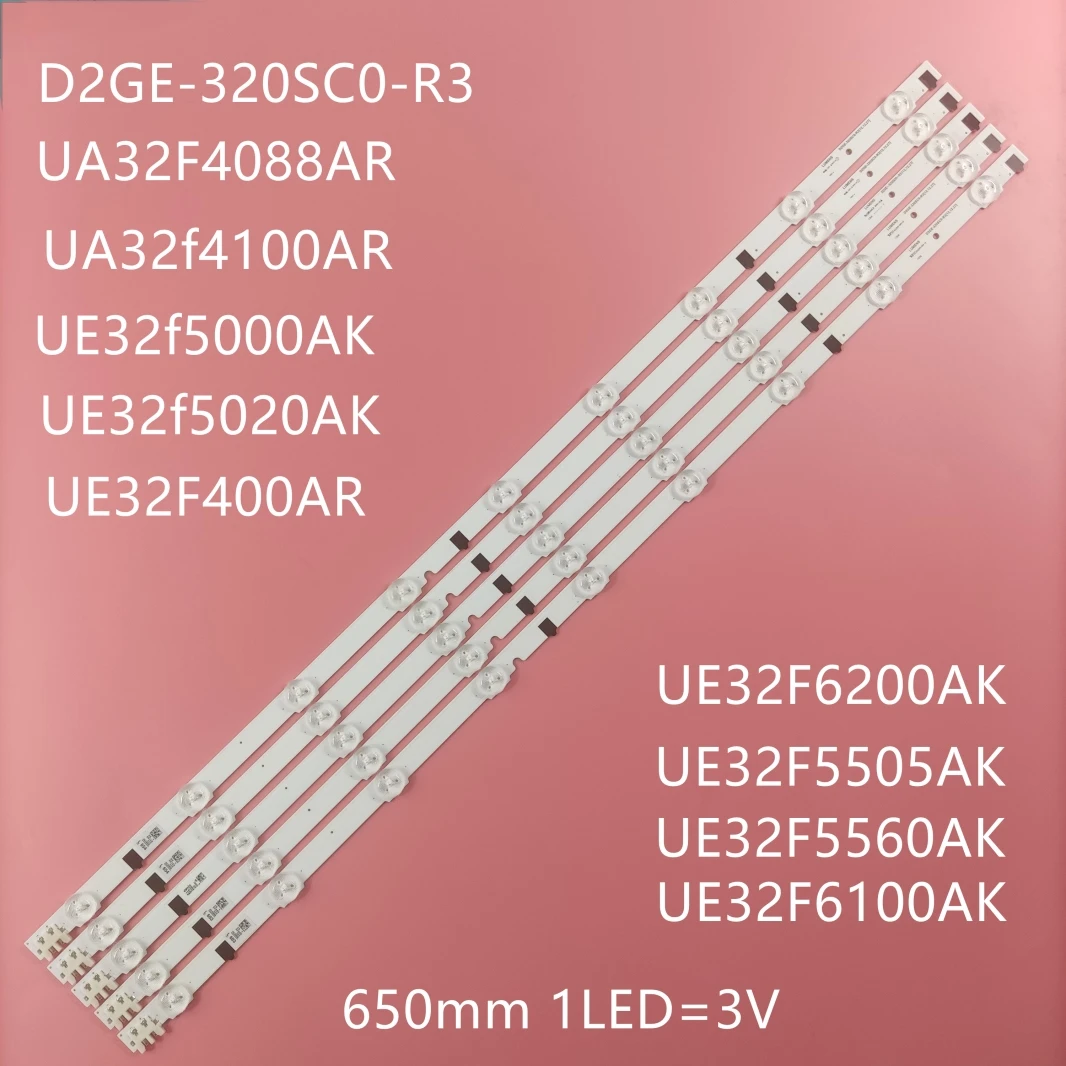 

5pcs/kit For UE32F6540 UE32F6515 UN32F5000 UE32F6890 UE32F6805 UE32F6800 UN32F5200 UN32F5500 UE32F6510 UE32F6475 UE32F6470