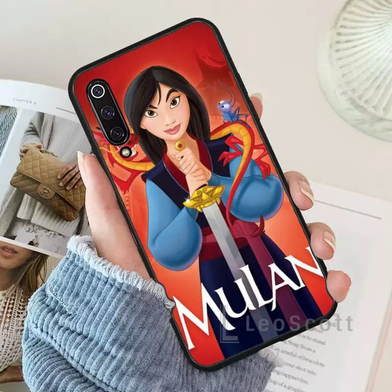 

Cartoon Mulan Anime Phone Case For Xiaomi Redmi 7 9t 9se k20 mi8 max3 lite 9 note 8 9s 10 pro