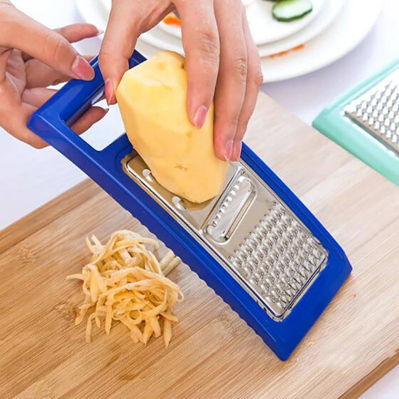 Овощерезка из нержавеющей стали с ручкой редис картофель терка для овощей