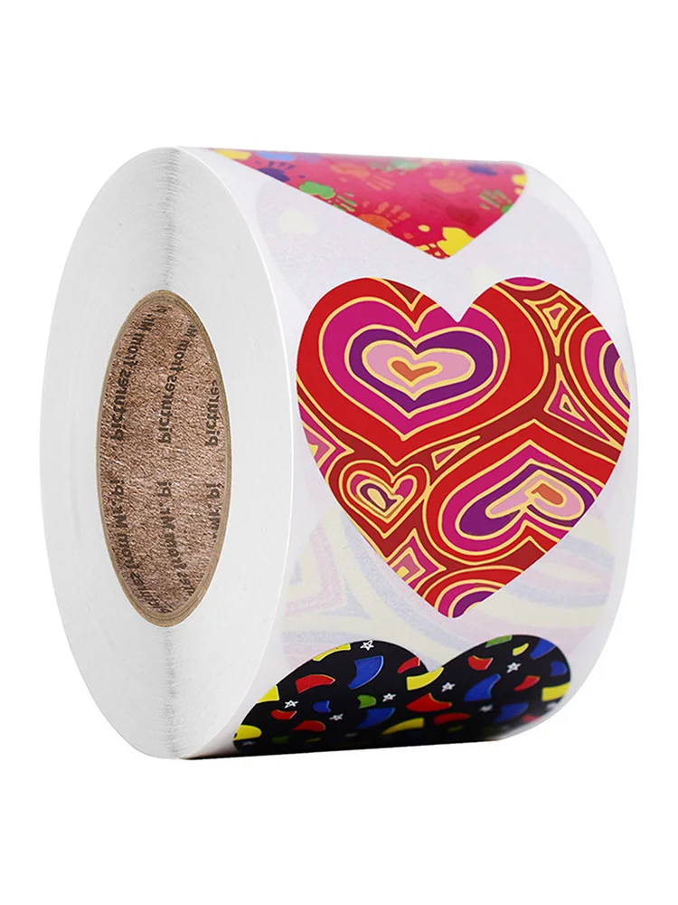 Наклейки на День святого Валентина декоративный самоклеящийся конверт в виде