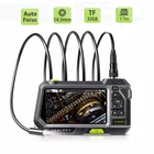 Эндоскоп TESLONG NTS500, объектив 14,5 мм с автофокусом, 1 м, 3 м, Змеиный кабель, экран 5 дюймов, 1080p, 2 миллиона пикселей