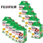 200 листов белой пленки для фотоаппарата Fujifillm Instax Mini 11, 9, 8, 7s