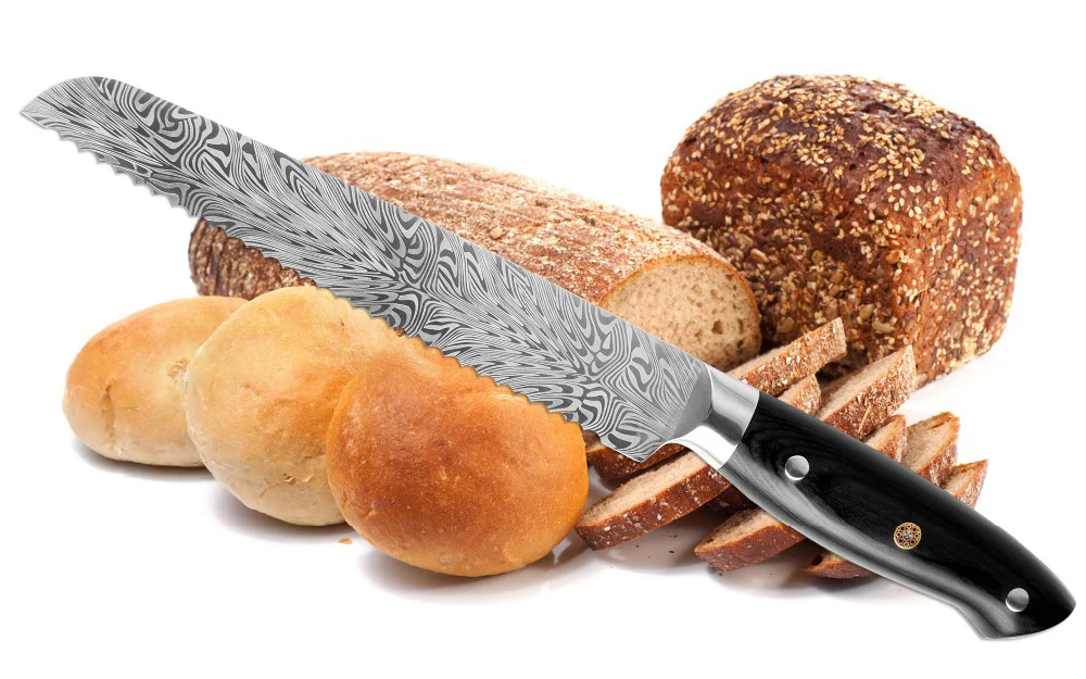 XITUO нож шеф-повара высокого качества лазерный дамасский перо узор кухонный из