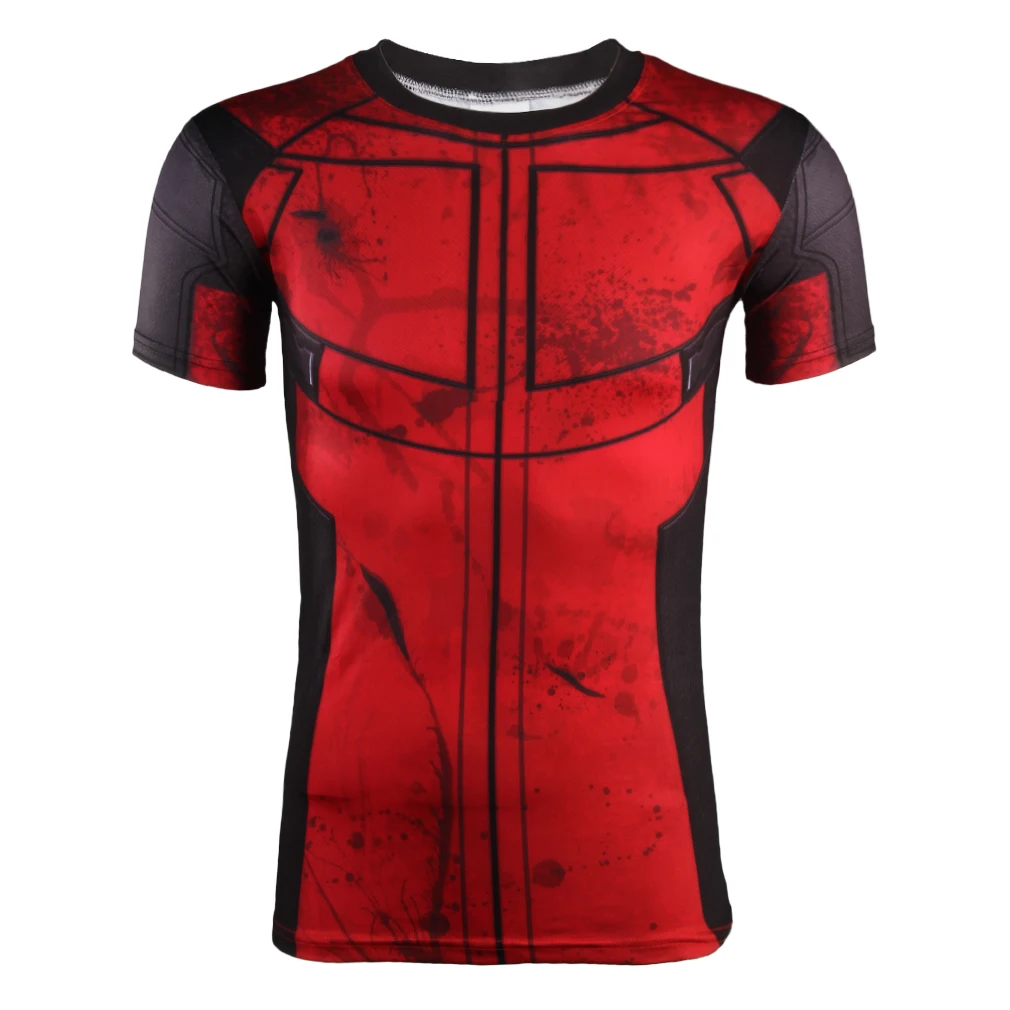 Новые летние модные весело Шорты рубашка футболка 3D Футболки человек Fit Топы grappig