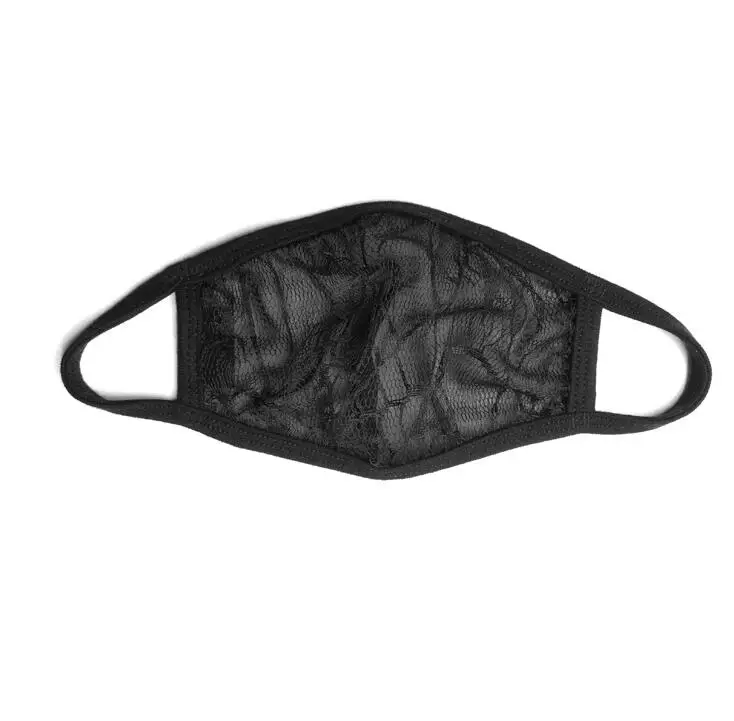 

Men Women's spring summer thin silk mask lady's sunscreen breathable fashion sexy mesh mouth-muffle R2719