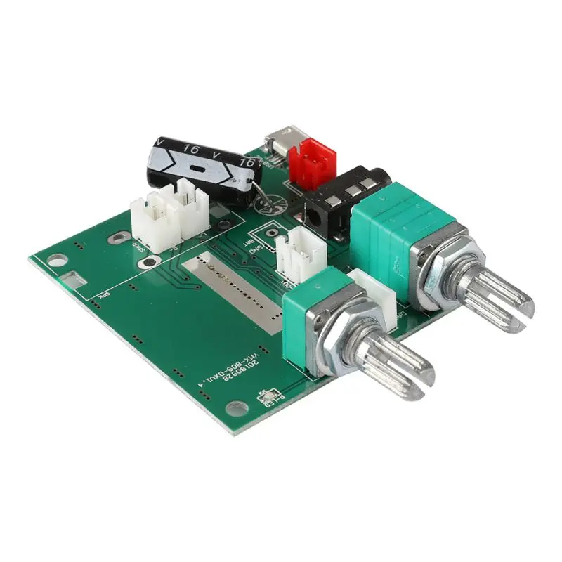 Плата усилителя 5 В 2 1 каналов цифровой аудиомодуль для Bluetooth полнотональный