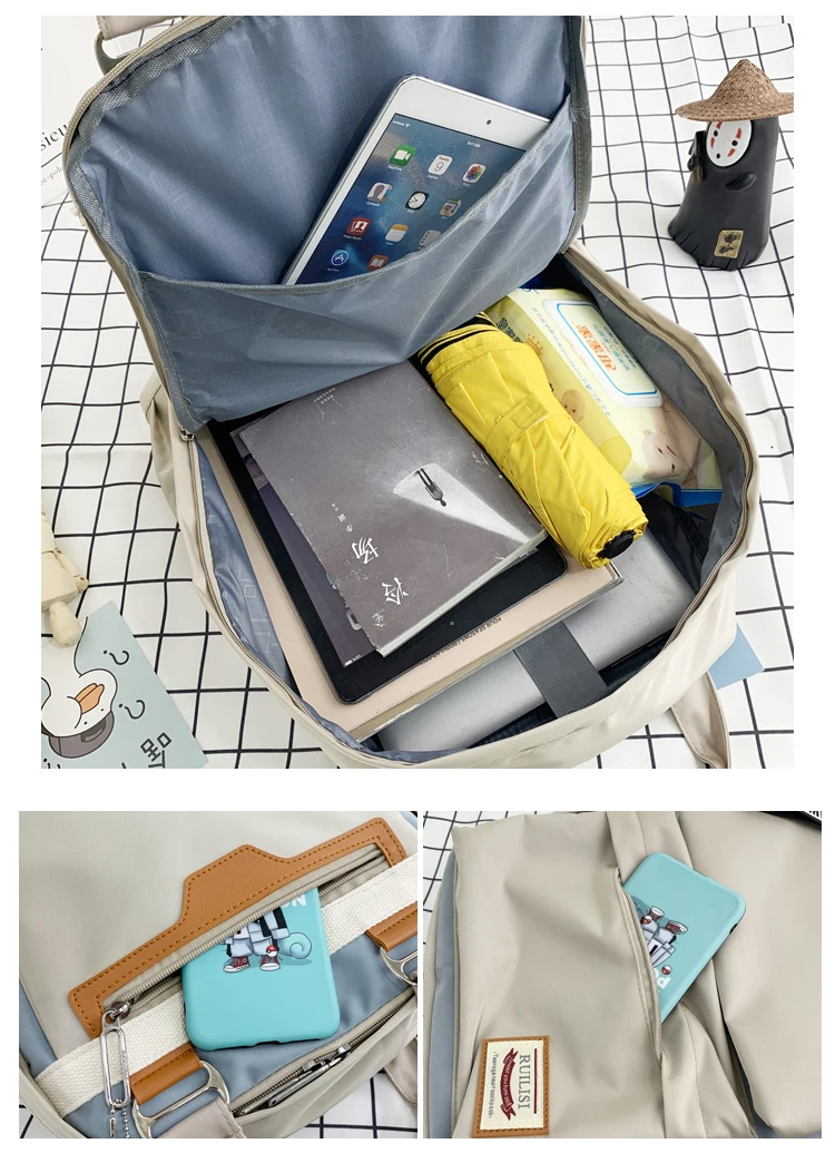 Aisputent2020 женские школьные сумки для девочек подростков рюкзак женский Оксфорд