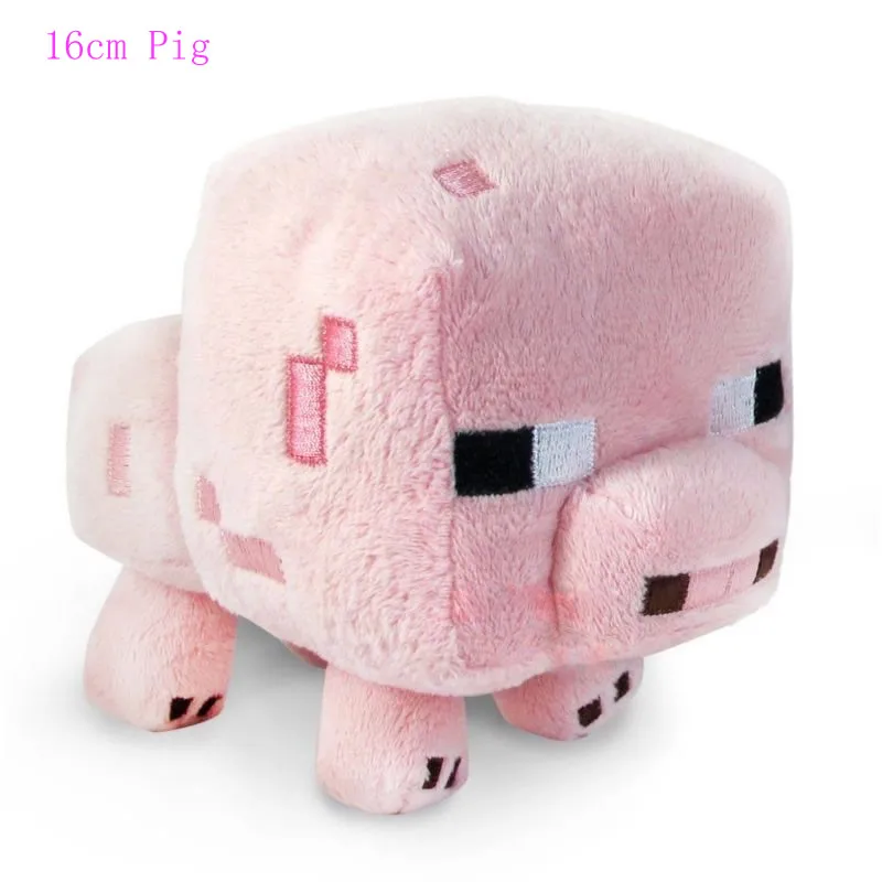 Pink Pig 18 см крутой Крипер JJ плюшевая игрушка кукла зеленый ползучий плюшевый мягкий мягкие игрушки Brinquedos популярные подарки для детей - Цвет: Pink Pig