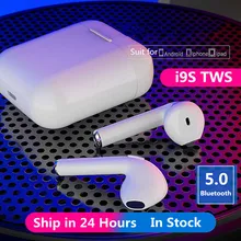 I9s Tws мини беспроводные наушники Bluetooth 5,0, наушники, воздушные наушники, гарнитура с зарядным устройством для iPhone, huawei, Xiaomi