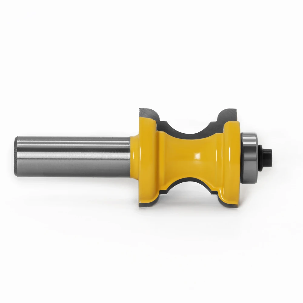 1PC 1/2" 12mm 6mm 8mm Shank Bullnose with Bead Column Router Bit Line knife Woodworking cutter Tenon Cutter for Tool | Инструменты