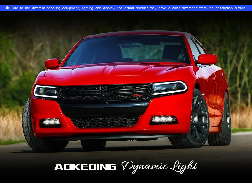 Головной фонарь для автомобиля Dodge charger- фары Противотуманные фары Дневные ходовые огни DRL H7 светодиодный Биксеноновая лампа автомобильные аксессуары