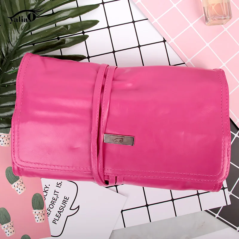 YALIAO 28 шт. розовый/коричневый Профессиональный набор кистей для макияжа