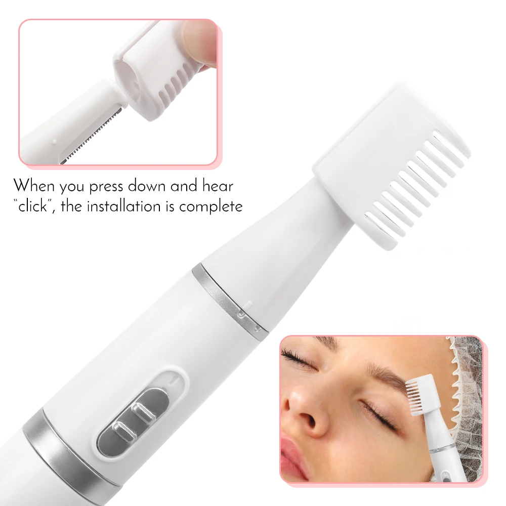 

Electric Eyebrow Trimmer Makeup Painless Eye Brow Epilator Mini Shaver Razors Portable Facial Hair Remover Women Depilator