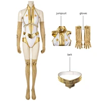 boy season1 cosplay costume starlight annie yellow uniform fancy masquerade party jumpsuit with boots