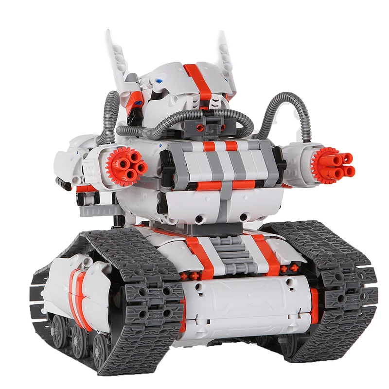 Track Robot Xiaomi MITU робот строитель DIY строительные блоки РОБОТ Bluetooth 4,0 программируемый умный трек робот комплект - Цвет: Track Robot