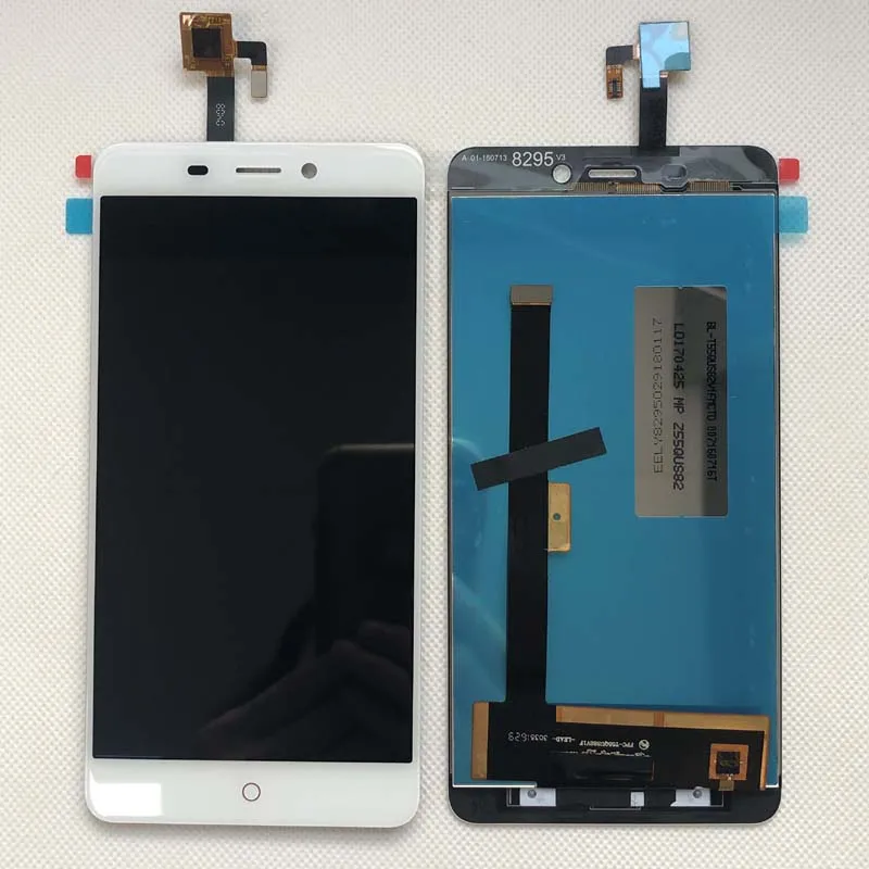 AAA 100% оригинальный белый для ZTE Nubia N1 ЖК дисплей + фотодетали NX541J|Экраны мобильных