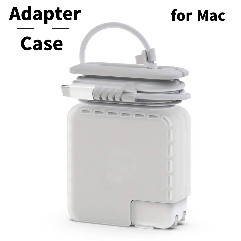 

Protector Case Adapter Organizer Cover For Apple MacBook Air Pro Retina 12 13 15 16 USB C 29W/30W/60W/61W/85W/87W/96W Charger