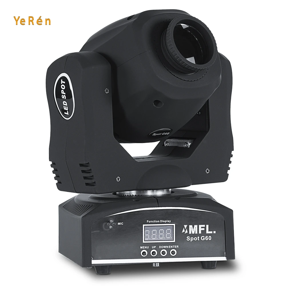 Вращающийся головной свет MFL G60 60 Вт Auto DMX 512 звуковой активный основной/ведомый