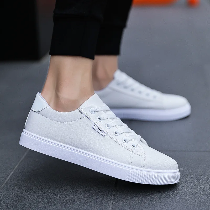 Новые Популярные стильные мужские повседневные туфли на шнуровке плоской