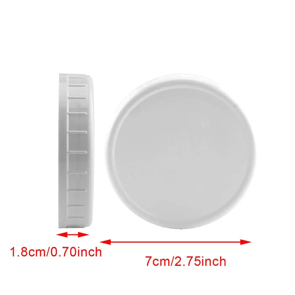 12 шт. крышки для горлышек банок пластиковые хранения каменщиков консервных и