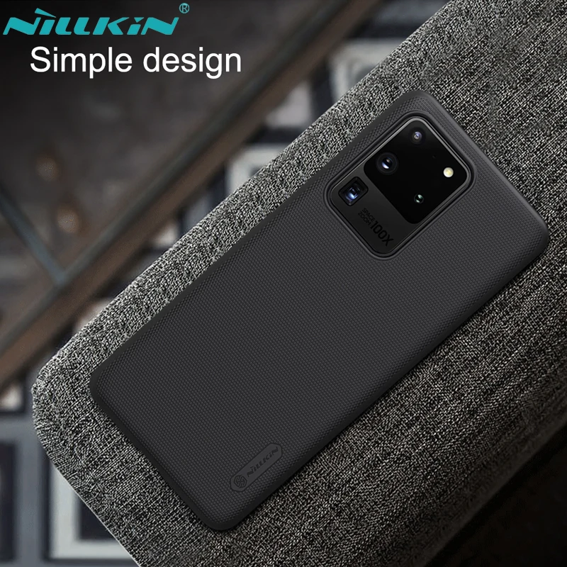 NILLKIN Роскошный чехол для телефона чехлы Samsung Galaxy S20 Ultra Plus + 5G S10 Note 10 Lite Жесткий PC