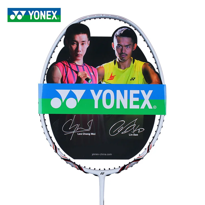 Подлинная ракетка Yonex Nr 180 для бадминтона Yy Super Light Off полностью углеродное волокно ракетка с натянутым