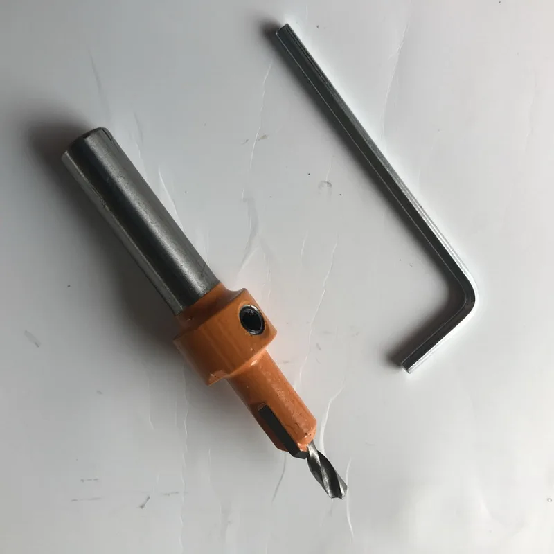 Бесплатная доставка 1 шт. DIY Деревообработка 5-7 мм потайная головка деревянная