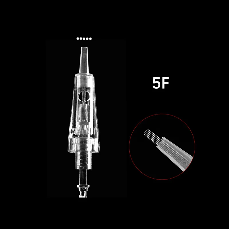 Dr. Ручка Дерма роторная машина микро игла 9 pin/12 pin/36 pin/нано картридж Замена для Дерма Ручка микро иглы татуировки - Габаритные размеры: 5F
