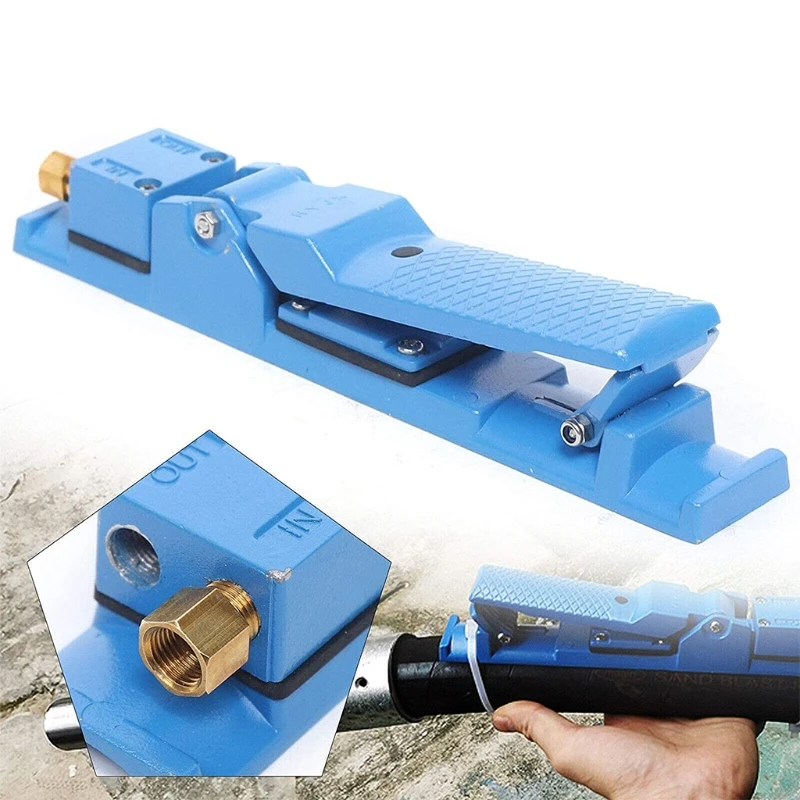 

0.4-0.8 MPa Pneumatic Control Handle Pneumatic Manual Sandblasting Switch Effectively Reduces Physical Exertion