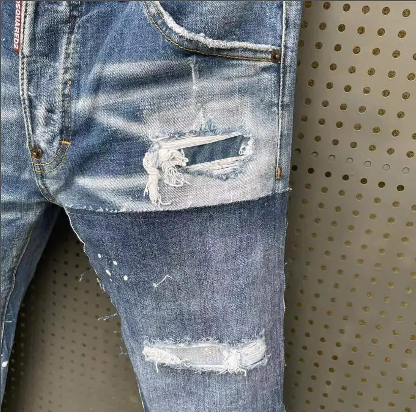 2021 Hot classic,Authentic DSQUARED2,Retro,Italian brand ,Women/Men Jeans,locomotive,Jogging jeans,DSQ067