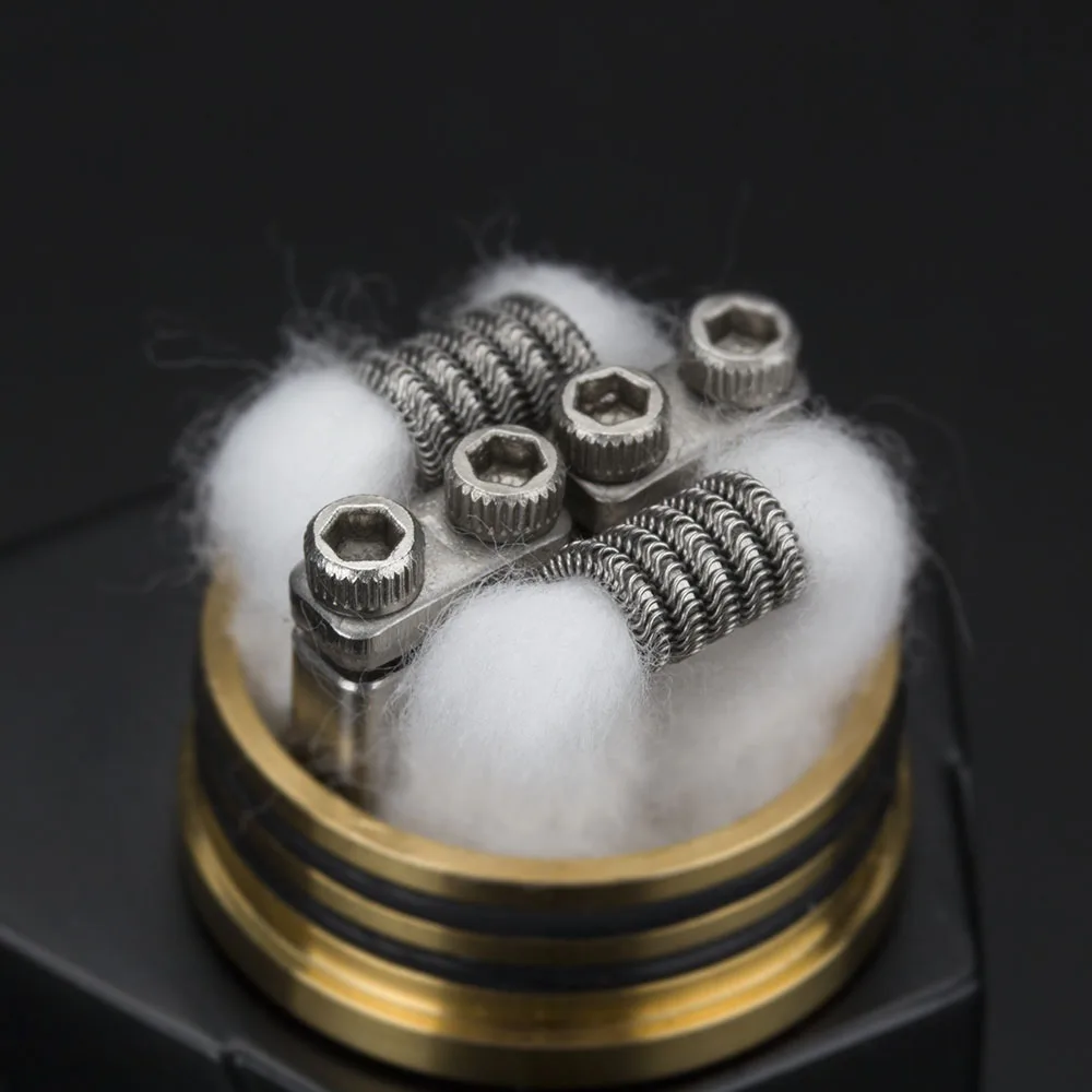 

Coil Father Durable Good Oil Absorption DIY Atomizer Coil Tool Japanese Cotton Vape For Electronic Cigarette Accessories