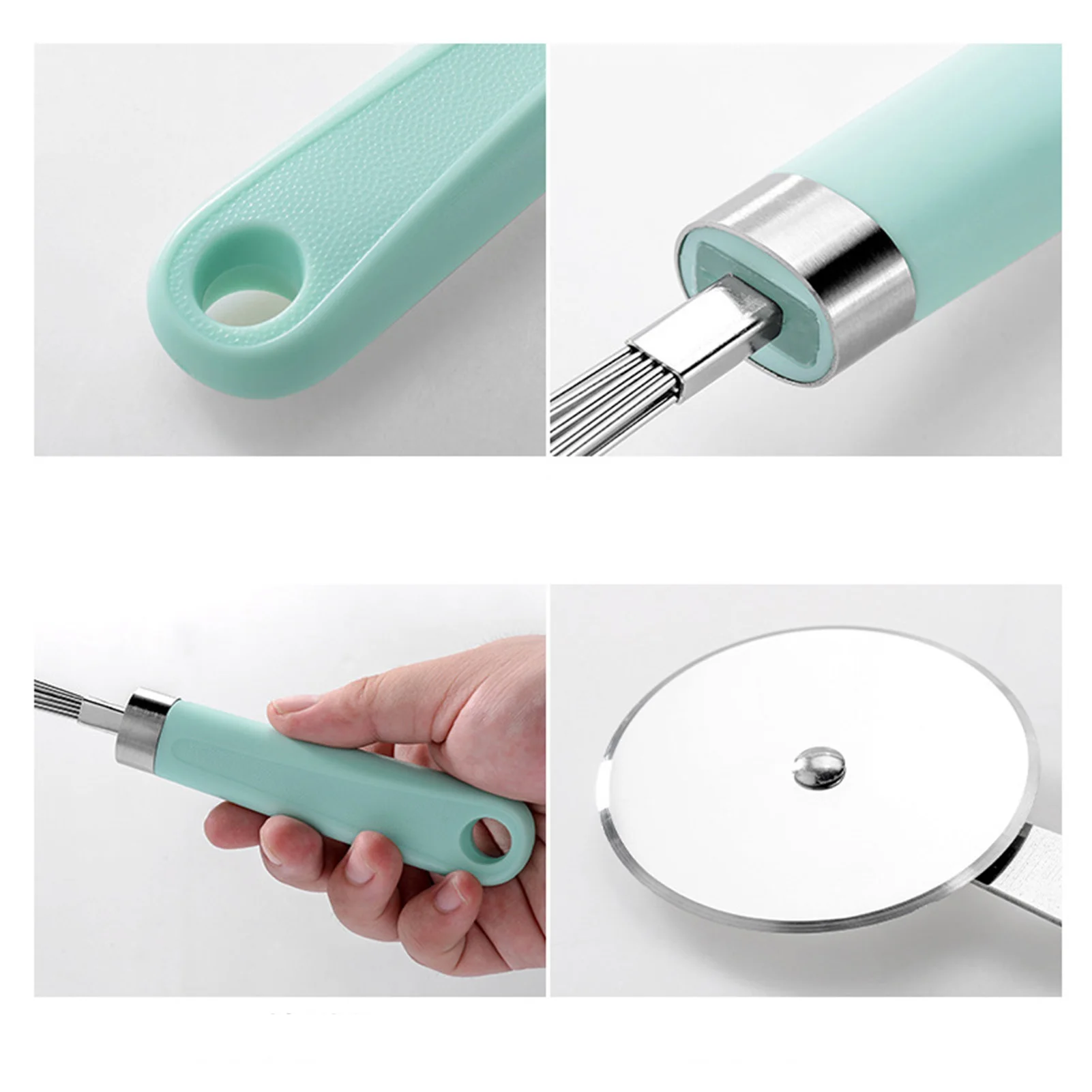 

Stainless Steel Kitchen Utensil Set 9 Pcs Cooking Utensils Set Creative Plastic HandleKitchen Gadgets Kitchen Tool Set Gift