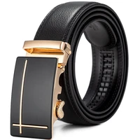 110 130cm man belt holiday gift pure cowhide automatic buckle genuine leather luxury trend casual business belt
