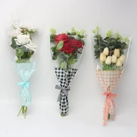 30pcs flower bags flowers wrapping gift bags flower packaging home decoration wedding decor mothers day gifts supply