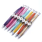 Браслет ручной работы, плетеный, кожаный, винтажный, 18 мм