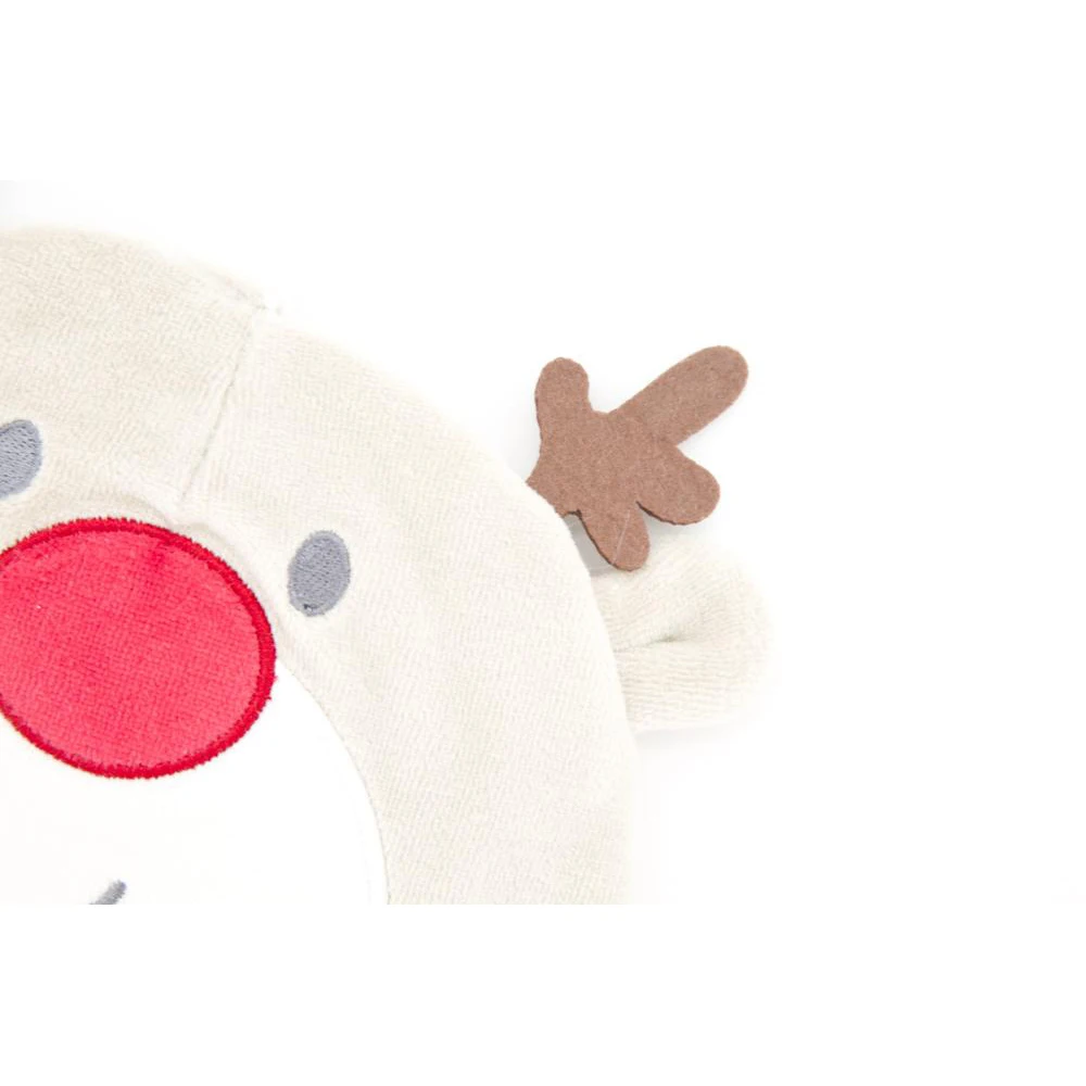 Honeyzone Рождественская Детская шапка с оленем комплект для новорожденных реквизит